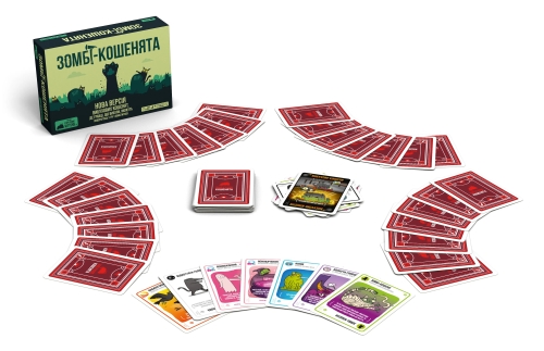 Exploding Kittens: Zombie Kittens - Board Game, Rozum (90419) / Board Games № 3 Kids Republic Exploding Kittens: Zombie Kittens - Board Game, Rozum (90419) / Board Games № 3