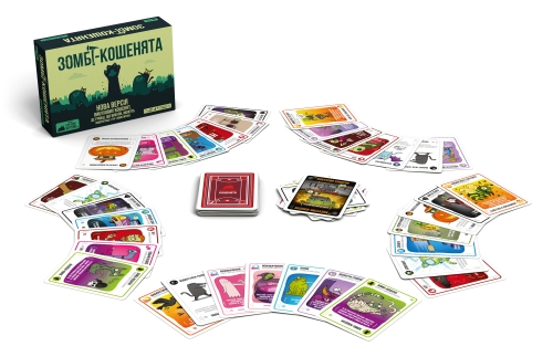 Exploding Kittens: Zombie Kittens - Board Game, Rozum (90419) / Board Games № 4 Kids Republic Exploding Kittens: Zombie Kittens - Board Game, Rozum (90419) / Board Games № 4