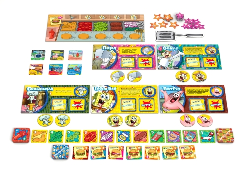 SpongeBob: Burger Expert (ed. 2.0) - Board game, Rozum (90594) / Board Games № 6