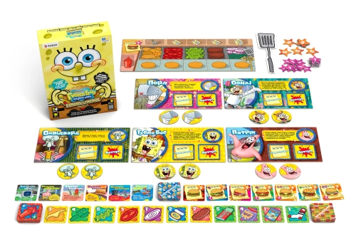 SpongeBob: Burger Expert (ed. 2.0) - Board game, Rozum (90594) / Board Games № 7