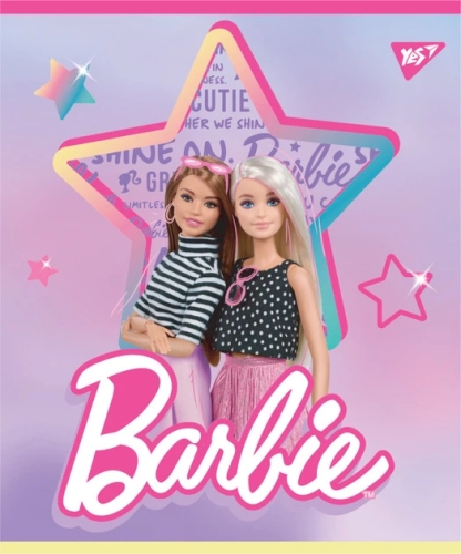 Тетрадь для записей А5/18 кл. Barbie мат. ВДЛ+глитер, YES (81111) / Пеналы и канцелярия № 4 Kids Republic Тетрадь для записей А5/18 кл. Barbie мат. ВДЛ+глитер, YES (81111) / Пеналы и канцелярия № 4