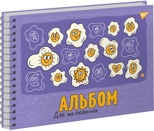 Альбом для рисования А4 20л./100 спираль Funny faces УФ-выб., YES (82637) / Пеналы и канцелярия № 2 Kids Republic Альбом для рисования А4 20л./100 спираль Funny faces УФ-выб., YES (82637) / Пеналы и канцелярия № 2