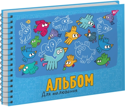 Альбом для рисования А4 20л./100 спираль Funny faces УФ-выб., YES (82637) / Пеналы и канцелярия № 4 Kids Republic Альбом для рисования А4 20л./100 спираль Funny faces УФ-выб., YES (82637) / Пеналы и канцелярия № 4