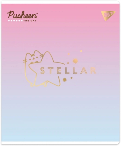 Тетрадь для записей А5/24 кл. Goldstar Pusheen Софт тач, фольга золото, YES (90656) / Пеналы и канцелярия № 3 Kids Republic Тетрадь для записей А5/24 кл. Goldstar Pusheen Софт тач, фольга золото, YES (90656) / Пеналы и канцелярия № 3