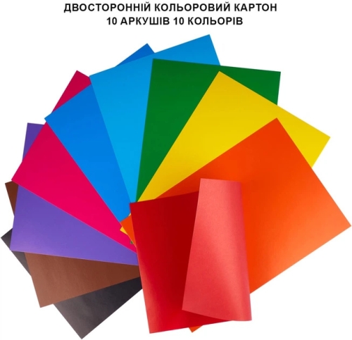 Картон цветной двухсторонний Pusheen, 10 листов, А4, папка, YES (91509) / Сделай сам № 3 Kids Republic Картон цветной двухсторонний Pusheen, 10 листов, А4, папка, YES (91509) / Сделай сам № 3