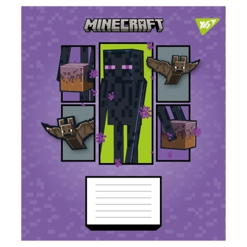 А5/12 лин. Minecraft Arrows, тетрадь ученическая школьная, YES (91691) / Пеналы и канцелярия № 3 Kids Republic А5/12 лин. Minecraft Arrows, тетрадь ученическая школьная, YES (91691) / Пеналы и канцелярия № 3