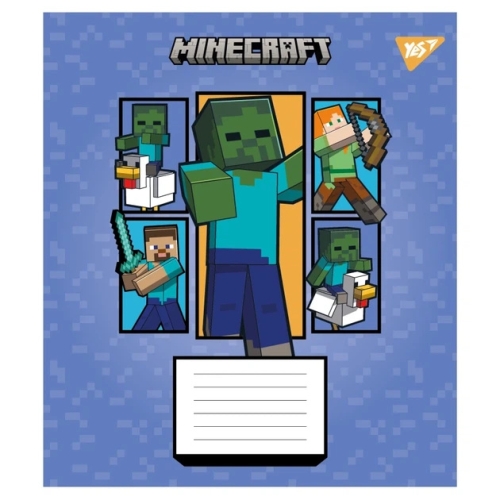 А5/12 лин. Minecraft Arrows, тетрадь ученическая школьная, YES (91691) / Пеналы и канцелярия № 4 Kids Republic А5/12 лин. Minecraft Arrows, тетрадь ученическая школьная, YES (91691) / Пеналы и канцелярия № 4