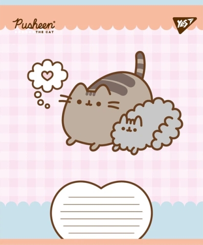 А5/12 лин. Pusheen Weekend, тетрадь ученическая школьная, YES (92063) / Пеналы и канцелярия № 4 Kids Republic А5/12 лин. Pusheen Weekend, тетрадь ученическая школьная, YES (92063) / Пеналы и канцелярия № 4