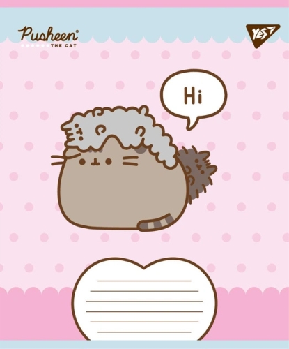 А5/12 лин. Pusheen Weekend, тетрадь ученическая школьная, YES (92063) / Пеналы и канцелярия № 5 Kids Republic А5/12 лин. Pusheen Weekend, тетрадь ученическая школьная, YES (92063) / Пеналы и канцелярия № 5