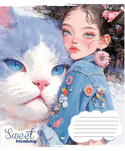 А5/12 лин. Sweet Friendship, тетрадь ученическая школьная, YES (95293) / Пеналы и канцелярия № 2 Kids Republic А5/12 лин. Sweet Friendship, тетрадь ученическая школьная, YES (95293) / Пеналы и канцелярия № 2