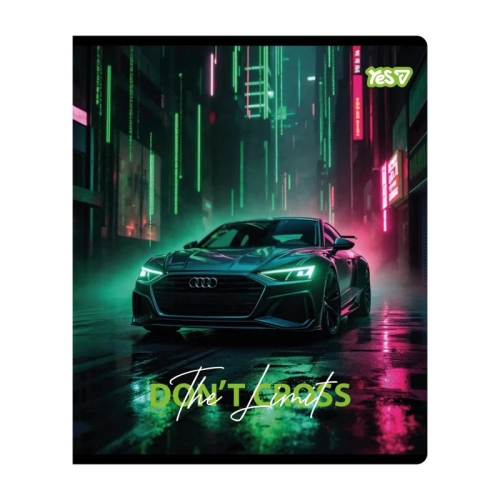 Тетрадь ученическая Dont cross А5/24 лин. Neon+soft touch, YES (07417) / Пеналы и канцелярия № 6 Kids Republic Тетрадь ученическая Dont cross А5/24 лин. Neon+soft touch, YES (07417) / Пеналы и канцелярия № 6