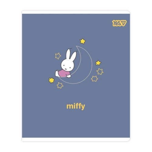 Тетрадь ученическая Miffy Bunny А5/18 кл. глитер+УФ+soft touch, YES (07844) / Пеналы и канцелярия № 5 Kids Republic Тетрадь ученическая Miffy Bunny А5/18 кл. глитер+УФ+soft touch, YES (07844) / Пеналы и канцелярия № 5