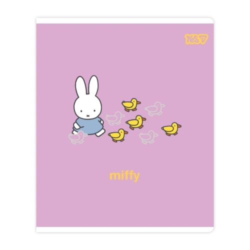 Тетрадь ученическая Miffy Bunny А5/18 кл. глитер+УФ+soft touch, YES (07844) / Пеналы и канцелярия № 6 Kids Republic Тетрадь ученическая Miffy Bunny А5/18 кл. глитер+УФ+soft touch, YES (07844) / Пеналы и канцелярия № 6