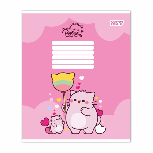 Тетрадь ученическая Pembe the cat А5/12 кос., YES (12299) / Пеналы и канцелярия № 3 Kids Republic Тетрадь ученическая Pembe the cat А5/12 кос., YES (12299) / Пеналы и канцелярия № 3