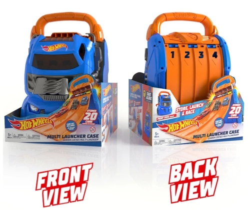 Portable track container with 4 parallel tracks Hot Wheels, Mattel (HWCC14) / Toy Transport № 2 Kids Republic Portable track container with 4 parallel tracks Hot Wheels, Mattel (HWCC14) / Toy Transport № 2