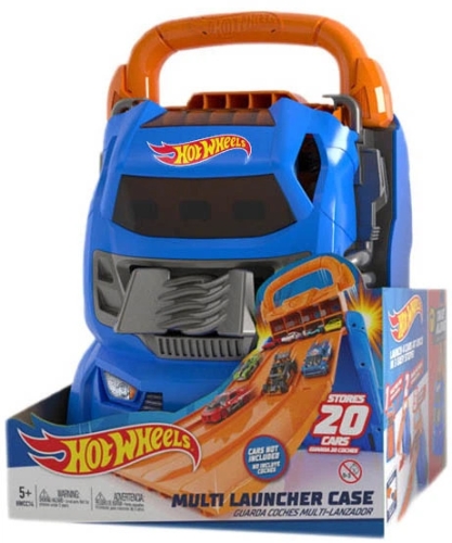Portable track container with 4 parallel tracks Hot Wheels, Mattel (HWCC14) / Toy Transport Kids Republic Portable track container with 4 parallel tracks Hot Wheels, Mattel (HWCC14) / Toy Transport