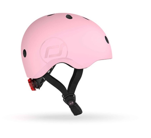 Шолом захисний дитячий Scoot and Ride, пастельно-рожевий, з ліхтариком, 51-53см (SR-190605-ROSE) / Шоломи та перчатки № 9 Kids Republic Шолом захисний дитячий Scoot and Ride, пастельно-рожевий, з ліхтариком, 51-53см (SR-190605-ROSE) / Шоломи та перчатки № 9