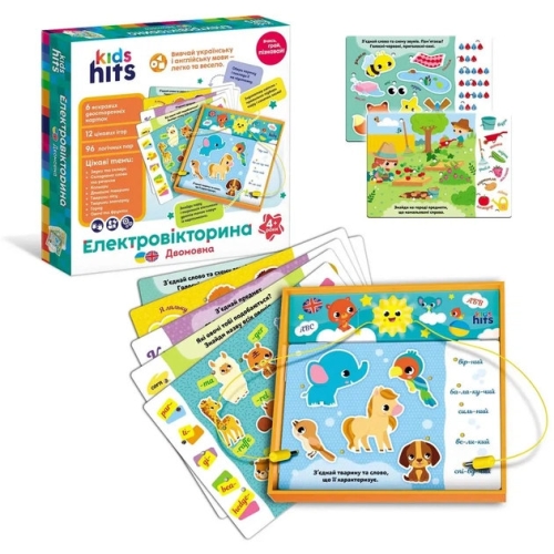 Educational game Kids Hits Electric Quiz About Animals, Toy Country (KH55/002) / Play Sets