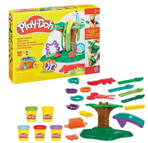 Play-Doh Набор для творчества с массой для лепки Верховка дерева, Hasbro (08504) / Лепка Kids Republic Play-Doh Набор для творчества с массой для лепки Верховка дерева, Hasbro (08504) / Лепка