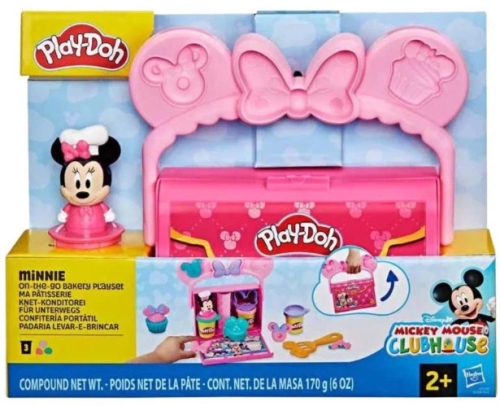 Play-Doh Набор для творчества с массой для лепки Disney Junior. Набор для путешествий. Пекарня, Hasbro (54976) / Лепка № 2 Kids Republic Play-Doh Набор для творчества с массой для лепки Disney Junior. Набор для путешествий. Пекарня, Hasbro (54976) / Лепка № 2