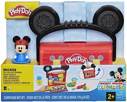 Play-Doh Набор для творчества с массой для лепки Disney Junior. Набор для путешествий. Гараж, Hasbro (54983) / Лепка № 2 Kids Republic Play-Doh Набор для творчества с массой для лепки Disney Junior. Набор для путешествий. Гараж, Hasbro (54983) / Лепка № 2