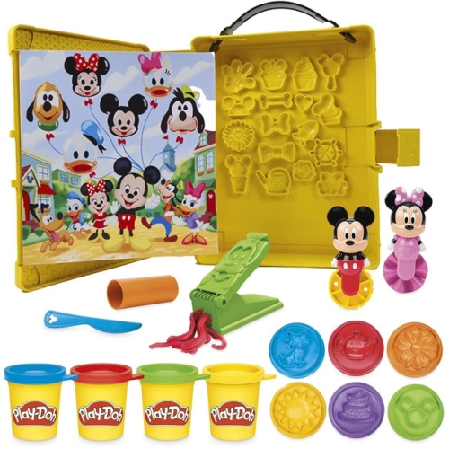 Play-Doh Набор для творчества с массой для лепки Disney Junior. Создай историю, Hasbro (63152) / Лепка № 2 Kids Republic Play-Doh Набор для творчества с массой для лепки Disney Junior. Создай историю, Hasbro (63152) / Лепка № 2