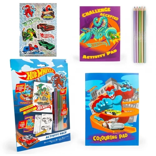 Набор для творчества Hot Wheels, 3+, Mattel (60-0033) / Сделай сам № 2 Kids Republic Набор для творчества Hot Wheels, 3+, Mattel (60-0033) / Сделай сам № 2