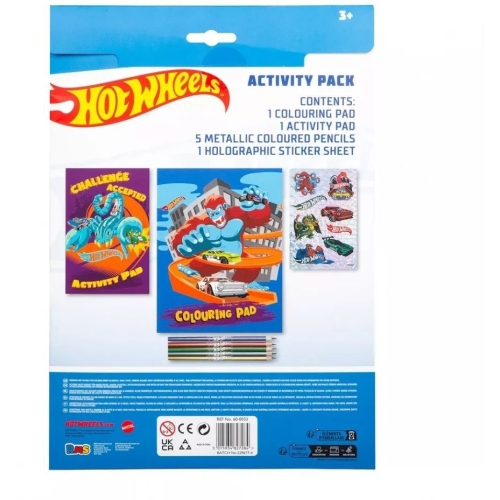 Набор для творчества Hot Wheels, 3+, Mattel (60-0033) / Сделай сам № 4 Kids Republic Набор для творчества Hot Wheels, 3+, Mattel (60-0033) / Сделай сам № 4