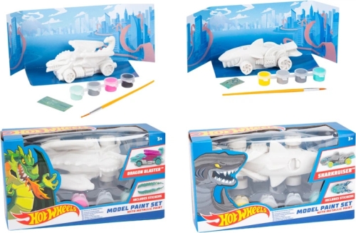 Моделька для раскрашивания Hot Wheels (в асс.), 3+, Mattel (60-0037) / Сделай сам Kids Republic Моделька для раскрашивания Hot Wheels (в асс.), 3+, Mattel (60-0037) / Сделай сам