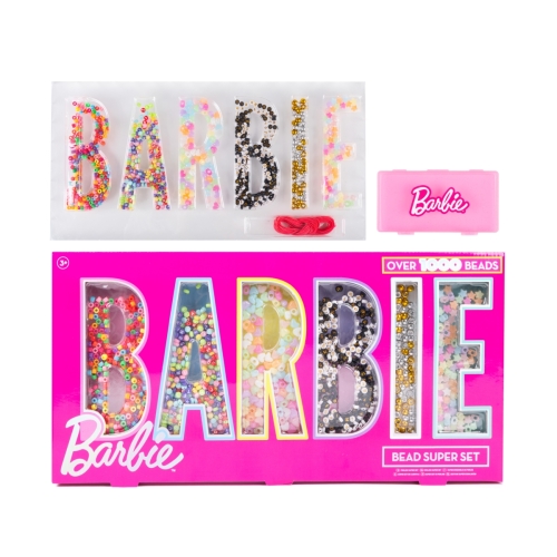 Большой набор с бусинами для создания украшений Barbie, 3+, Mattel (99-0221) / Сделай сам № 2 Kids Republic Большой набор с бусинами для создания украшений Barbie, 3+, Mattel (99-0221) / Сделай сам № 2