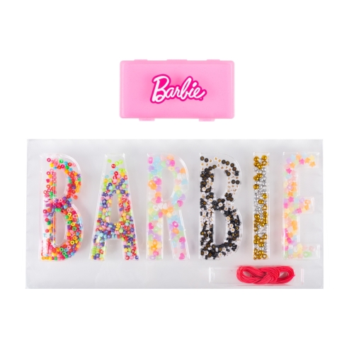 Большой набор с бусинами для создания украшений Barbie, 3+, Mattel (99-0221) / Сделай сам № 3 Kids Republic Большой набор с бусинами для создания украшений Barbie, 3+, Mattel (99-0221) / Сделай сам № 3