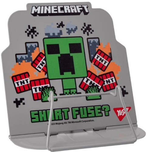 Подставка для книг фигурная Minecraft, металл с рубкой, YES (36139) / Пеналы и канцелярия Kids Republic Подставка для книг фигурная Minecraft, металл с рубкой, YES (36139) / Пеналы и канцелярия