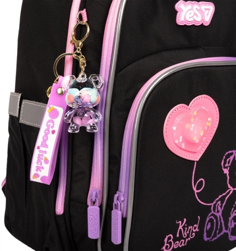 Рюкзак школьный S-91M Pink Bear, YES (63852) / Школьные рюкзаки № 7 Kids Republic Рюкзак школьный S-91M Pink Bear, YES (63852) / Школьные рюкзаки № 7