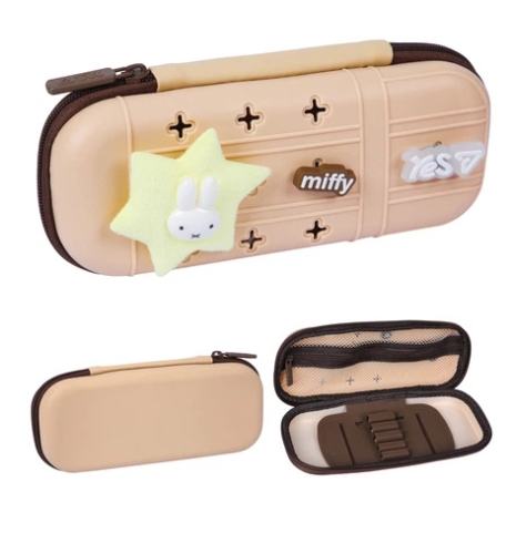 Пенал жесткий с силиконовой панелью PHS-4 Miffy Bunny, YES (66037) / Пеналы и канцелярия Kids Republic Пенал жесткий с силиконовой панелью PHS-4 Miffy Bunny, YES (66037) / Пеналы и канцелярия