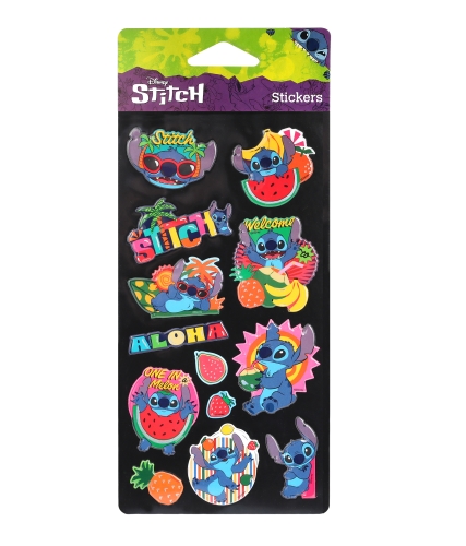 Наліпки обємні black STITCH 2 -12-, CoolPack (96465) / Канцелярія Kids Republic Наліпки обємні black STITCH 2 -12-, CoolPack (96465) / Канцелярія