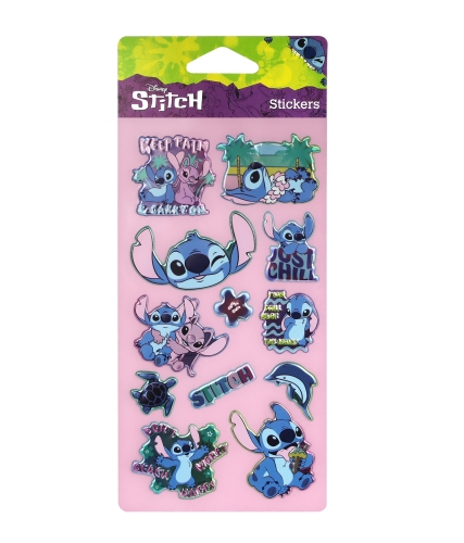 Наклейки объемные black STITCH 6 -12-, CoolPack (96601) / Пеналы и канцелярия Kids Republic Наклейки объемные black STITCH 6 -12-, CoolPack (96601) / Пеналы и канцелярия