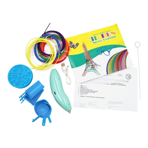 3Д ручка, Qunxing Toys (06684) / Канцелярія № 3 Kids Republic 3Д ручка, Qunxing Toys (06684) / Канцелярія № 3