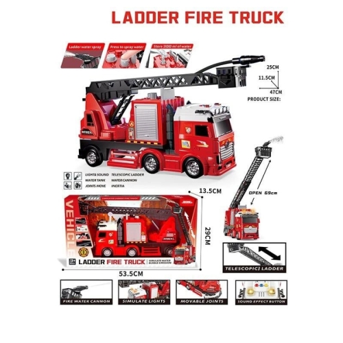 Solar Fire Engine Playset, Toyland (JP588-73) / Play Sets № 5