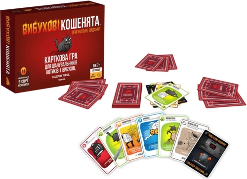Exploding Kittens: Original Version - Board Game, Rozum (46365) / Board Games № 2