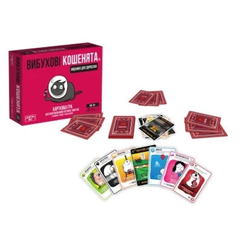 Exploding Kittens: Adult Version - Board Game, Rozum (46389) / Board Games № 2