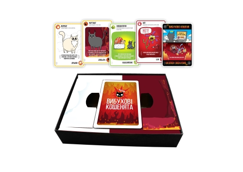 Exploding Kittens: Good and Evil - Board Game, Rozum (47133) / Board Games № 4 Kids Republic Exploding Kittens: Good and Evil - Board Game, Rozum (47133) / Board Games № 4