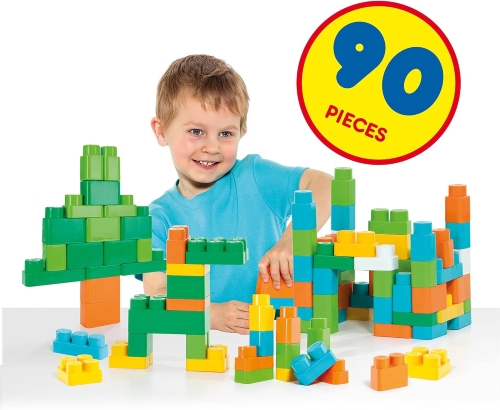Конструктор с большими деталями в боксе Blocks (90 шт) зеленый, Molto (16467) / Конструкторы № 2 Kids Republic Конструктор с большими деталями в боксе Blocks (90 шт) зеленый, Molto (16467) / Конструкторы № 2