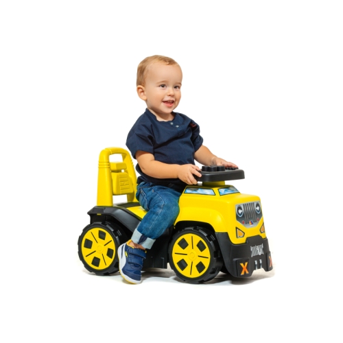 All-terrain vehicle toy car with blocks, 10pcs, yellow, Molto (23203) / Wheelchair Toys № 4