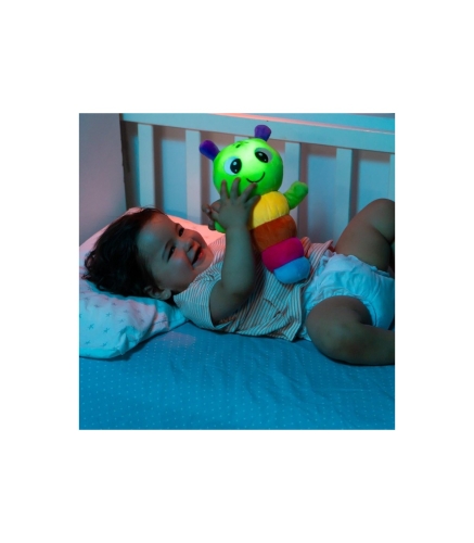 Soft interactive toy-night light Gusy Luz Friends Wormy, Molto (23530) / Interactive Toys № 6