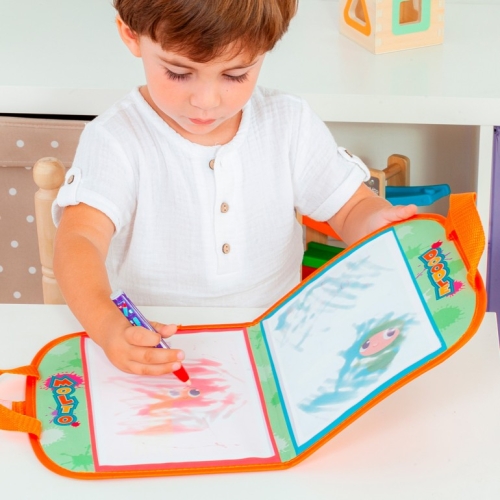 Детский портативный набор для рисования водой в сумке, Molto (25072) / Рисование № 5 Kids Republic Детский портативный набор для рисования водой в сумке, Molto (25072) / Рисование № 5