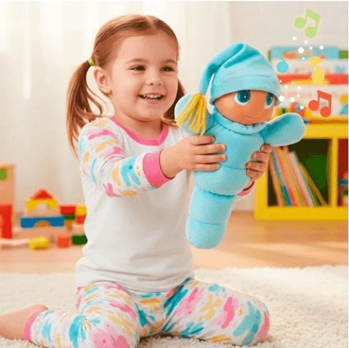 Gusyluz Arcoiris soft interactive nightlight toy, blue, Molto (26530) / Interactive Toys № 5 Kids Republic Gusyluz Arcoiris soft interactive nightlight toy, blue, Molto (26530) / Interactive Toys № 5