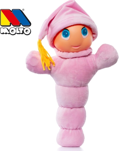 Gusyluz Arcoiris soft interactive nightlight toy, pink, Molto (26531) / Interactive Toys № 2