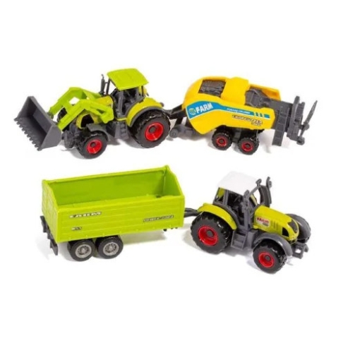 Tractor Squad Metal Car Play Set, Molto (26822) / Play Sets № 4 Kids Republic Tractor Squad Metal Car Play Set, Molto (26822) / Play Sets № 4