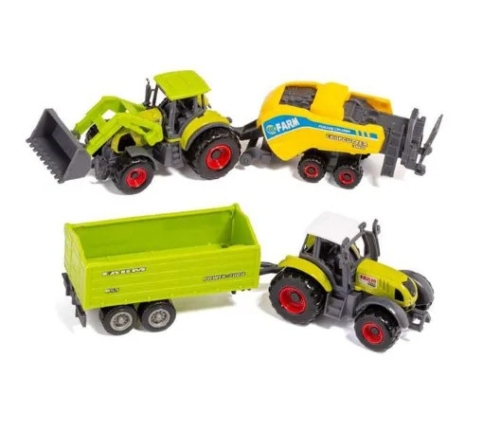 Tractor Squad Metal Car Play Set, Molto (26822) / Play Sets № 5 Kids Republic Tractor Squad Metal Car Play Set, Molto (26822) / Play Sets № 5