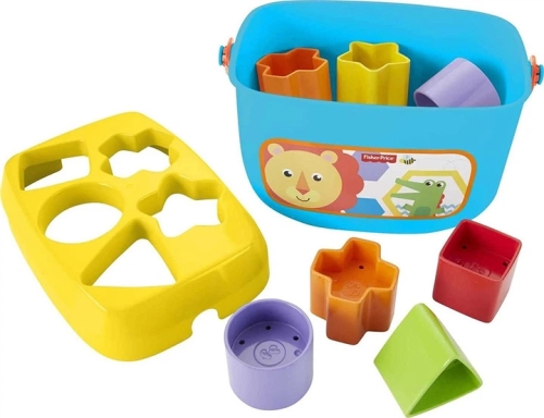 Відерце з кубиками Яскраве Fisher-Price, Mattel (FFC84) / Для пісочниці № 2